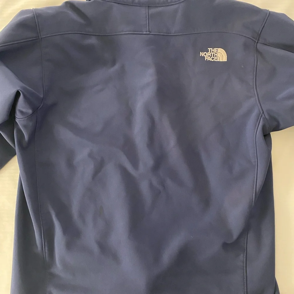 North Face blue men’s zip up jacket size‎ medium